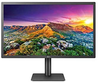 LG 24MD4KL-B 24-inch Ultrafine 4K UHD IPS LED Monitor with Built-in Speakers, 3840x2160 (Renewed) 1