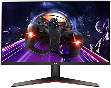 LG 24MP60G-B 24" Full HD (1920 x 1080) IPS Monitor with AMD FreeSync and 1ms MBR Response Time, and 3-Side Virtually Borderless Design - Black 1