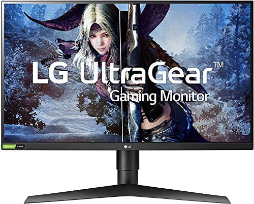 LG 27GL850-B 27 Inch Ultragear QHD Nano IPS 1ms NVIDIA G-Sync Compatible Gaming Monitor, Black 1