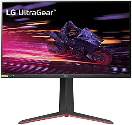 LG 27GP750-B 27” Ultragear FHD (1920 x 1080) IPS Gaming Monitor w/ 1ms Response Time & 240Hz Refresh Rate, NVIDIA G-SYNC Compatible with AMD FreeSync Premium, Thin Bezel, Tilt/Height/Pivot Adjustable 1