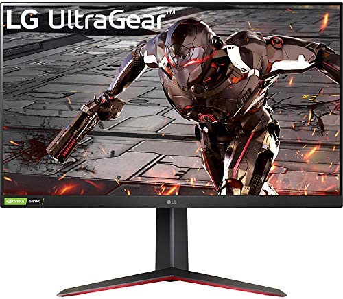 LG 32GN550-B 32 Inch Ultragear VA Gaming Monitor with 165Hz Refresh Rate/FHD (1920 x 1080) with HDR10 / 1ms Response Time with MBR and Compatible with NVIDIA G-SYNC and AMD FreeSync Premium 1