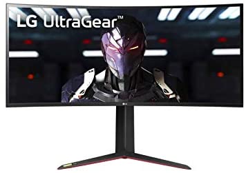 LG 34GN850-B 34 Inch 21: 9 UltraGear Curved QHD (3440 x 1440) 1ms Nano IPS Gaming Monitor with 144Hz and G-SYNC Compatibility - Black (34GN850-B) 1