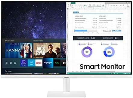 Samsung 27-Inch Class Monitor M5 Series - FHD Smart Monitor and Streaming TV (LS27AM501NNXZA, 2021 Model) 1
