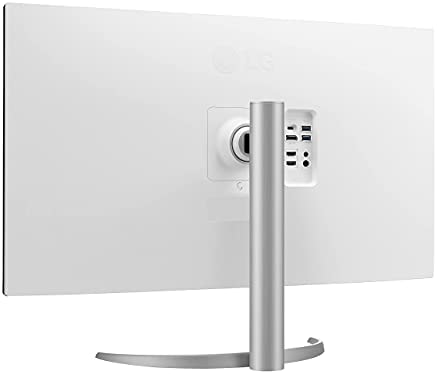 LG 32UP550-W 32 Inch UHD (3840 x 2160) VA Display with AMD FreeSync, DCI-P3 90% Color Gamut with HDR 10 Compatibility and USB Type-C Connectivity – Silver/White (Renewed) 6