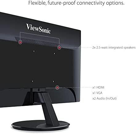 ViewSonic VA2259-SMH 22 Inch IPS 1080p LED Monitor with HDMI and VGA Inputs 4