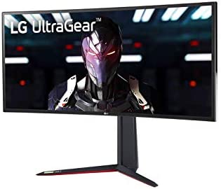 LG 34'' 21:9 Curved Ultragear Gaming Monitor with G-Sync Compatible, Adaptive-Sync, Black (34GN85B-B) 2