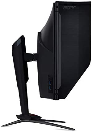 Acer Predator XB273K Gpbmiipprzx 27" UHD (3840 x 2160) IPS NVIDIA G-SYNC Compatible Monitor with VESA Certified DisplayHDR 400, Quantum Dot, 144Hz, DCI-P3, Delta E 7