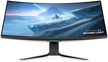 Alienware Ultrawide Curved Gaming Monitor - 38-Inch WQHD Display, 144Hz Refresh Rate, 1ms Response Time, 2300R Curvature, NVIDIA G-SYNC Ultimate, IPS, VESA Display HDR 600, USB, White - AW3821DW 8
