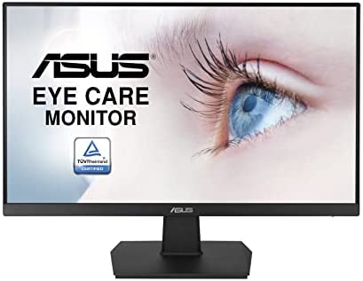 ASUS VA27EHE 27” Eye Care Monitor Full HD (1920 x 1080) IPS 75Hz Adaptive-Sync HDMI D-Sub Frameless, Black 2