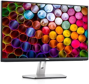 Dell S2421H 24-Inch 1080p Full HD 1920 x 1080 Resolution 75Hz USB-C Monitor, Built-in Dual Speakers, 4ms Response Time, Dual HDMI Ports, AMD FreeSync Technology, IPS, Silver 2