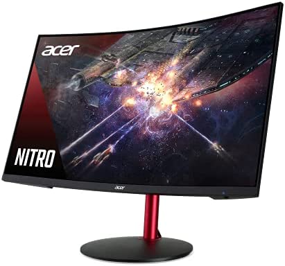 Acer Nitro XZ322Q Pbmiiphx 31.5" 1500R Curved Zero-Frame Full HD (1920 x 1080) Gaming Monitor with AMD FreeSync Technology | 165Hz | 1ms VRB | DisplayHDR 400 (Display Port & 2 x HDMI Ports) 8