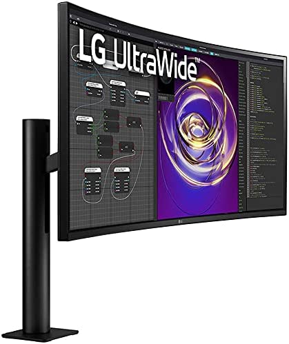 LG 34WP88C-B 34" 21:9 Curved UltraWide QHD PC Monitor with Ergo Stand Bundle with OBSBOT Tiny AI-Powered PTZ Webcam, 1080p HD + Deco Gear Large Extended Pro Gaming Mouse Pad 4