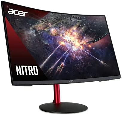 Acer Nitro XZ322Q Pbmiiphx 31.5" 1500R Curved Zero-Frame Full HD (1920 x 1080) Gaming Monitor with AMD FreeSync Technology | 165Hz | 1ms VRB | DisplayHDR 400 (Display Port & 2 x HDMI Ports) 7