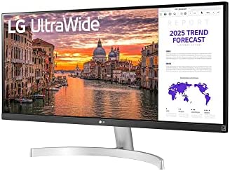 LG 29 Inch WFHD IPS Ultra Wide Monitor, Dual Speakers, 2560x1080, 99% sRGB, HDR10, FreeSync, 21 9, Wall Mountable, 75Hz Refresh Rate, JAWFOAL 2