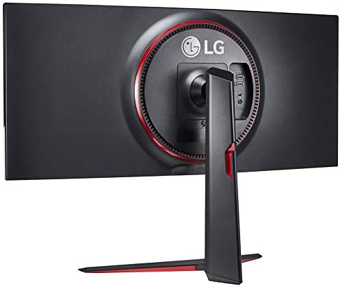 LG 34GN850-B Ultragear 34 inch QHD 3440x1440 21:9 Curved Gaming Monitor Bundle with 2X 6FT Universal 4K HDMI 2.0 Cable, Universal Screen Cleaner and 6-Outlet Surge Adapter 5
