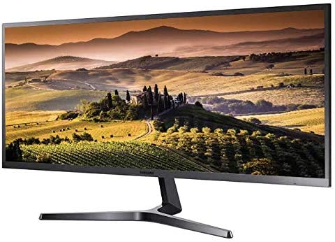 Newest Samsung 34” Ultrawide Gaming Monitor WQHD (3440 x 1440) PC Computer for Business Student, VESA Mounting, FreeSync, Split Screen, 75 Hz, 4ms, 21:9 Aspect Ratio, 178°, w/HubXcel HDMI Cable 2