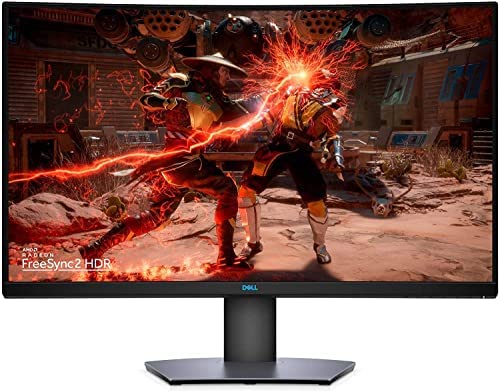 2022 Dell 32" QHD 1440p (2560 x 1440) Curved HDR Gaming Monitor, AMD FreeSync, HDMI 2.2& DisplayPorts 1.4, VA Panel, Up to 165Hz, 4ms Response Time, VESA Certified, USB 3.0+Gift HDMI 4