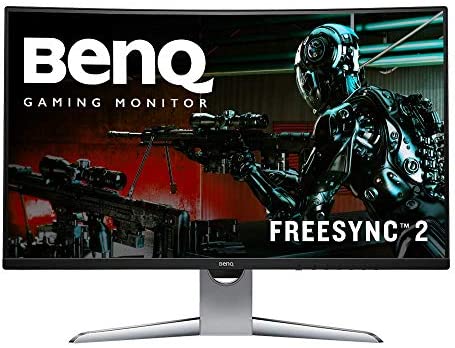 BenQ EX3203R 32 inch 144Hz Curved Gaming Monitor | WQHD (2560 x 1440) | FreeSync 2 | DisplayHDR 400 (31.5" Display) 1