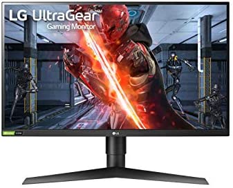 LG 27GN75B-B 27” HDR10 IPS FHD 1ms Ultragear™ Gaming Monitor with 240Hz Refresh Rate, Adaptive-Sync (FreeSync™) Technology & is Compatible with NVIDIA G-Sync, Black 1
