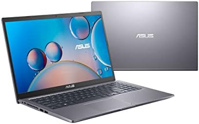 ASUS VivoBook 15 F515 Laptop, 15.6" FHD Display, Intel i3-1115G4 CPU, 8GB DDR4 RAM, 128GB SSD, Windows 11 Home in S Mode, Slate Grey, F515EA-AH34 8