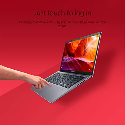 ASUS VivoBook 15 F515 Laptop, 15.6" FHD Display, Intel i3-1115G4 CPU, 8GB DDR4 RAM, 128GB SSD, Windows 11 Home in S Mode, Slate Grey, F515EA-AH34 5