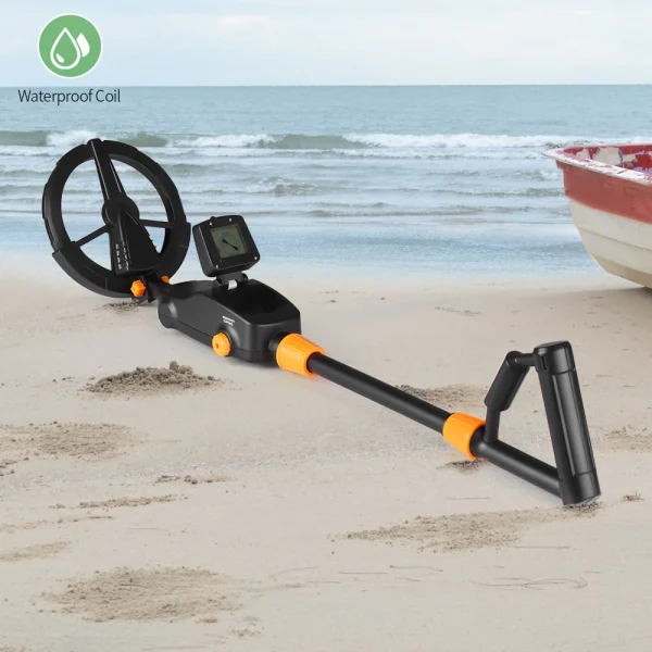 MD1008A Metal Detector Gold Professional Pinpointer Gold Digger Treasure Hunter Tracker Seeker with Waterproof Search Coil 1